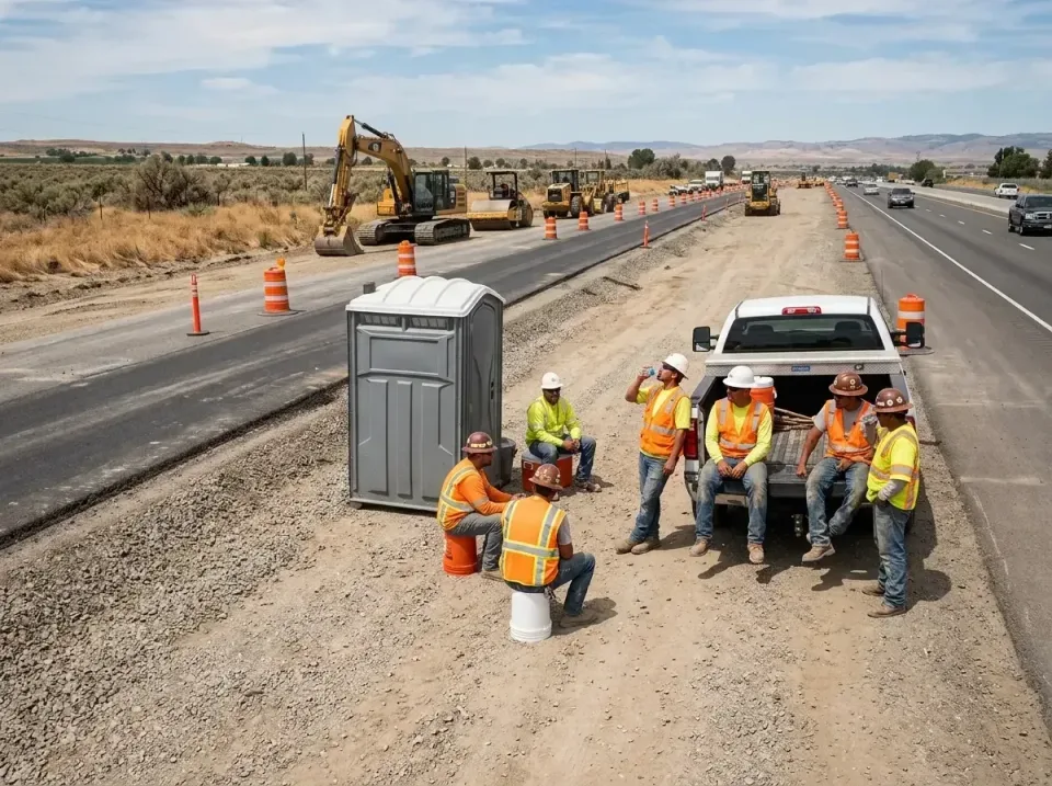 highway-road-construction-crew-007 — frequently asked questions, Porta Potty and Restroom Rentals in Neosho, MO